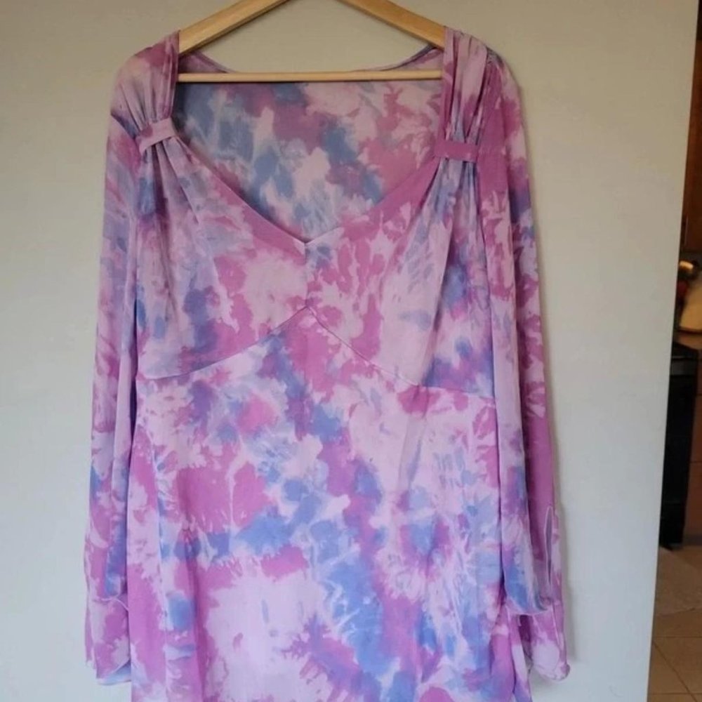 Boho Tie Dye Top